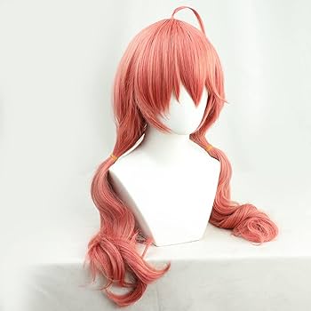 Amazon.co.jp: コスプレウィッグ 耐熱ウィッグ さくらみこ 変装